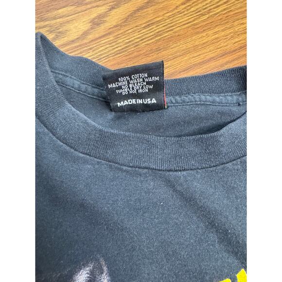 Vintage Born To Roam 3D Emblem T-Shirt Size XL Sturgis Single Stitch USA 1993 - Picture 7 of 7